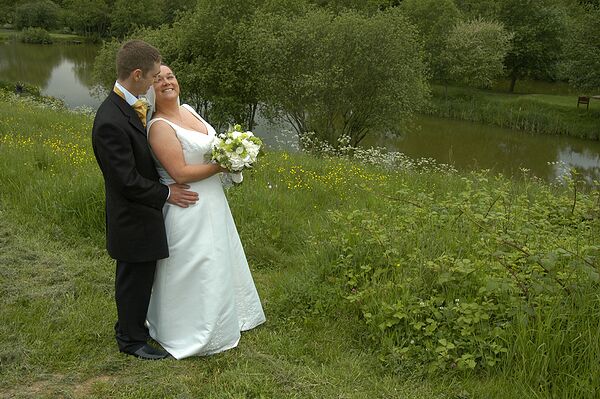 ALBUM v1 link - by pool - Tidbury Green golf course wedding photography & video with Stephens of Earlswood wedding cars